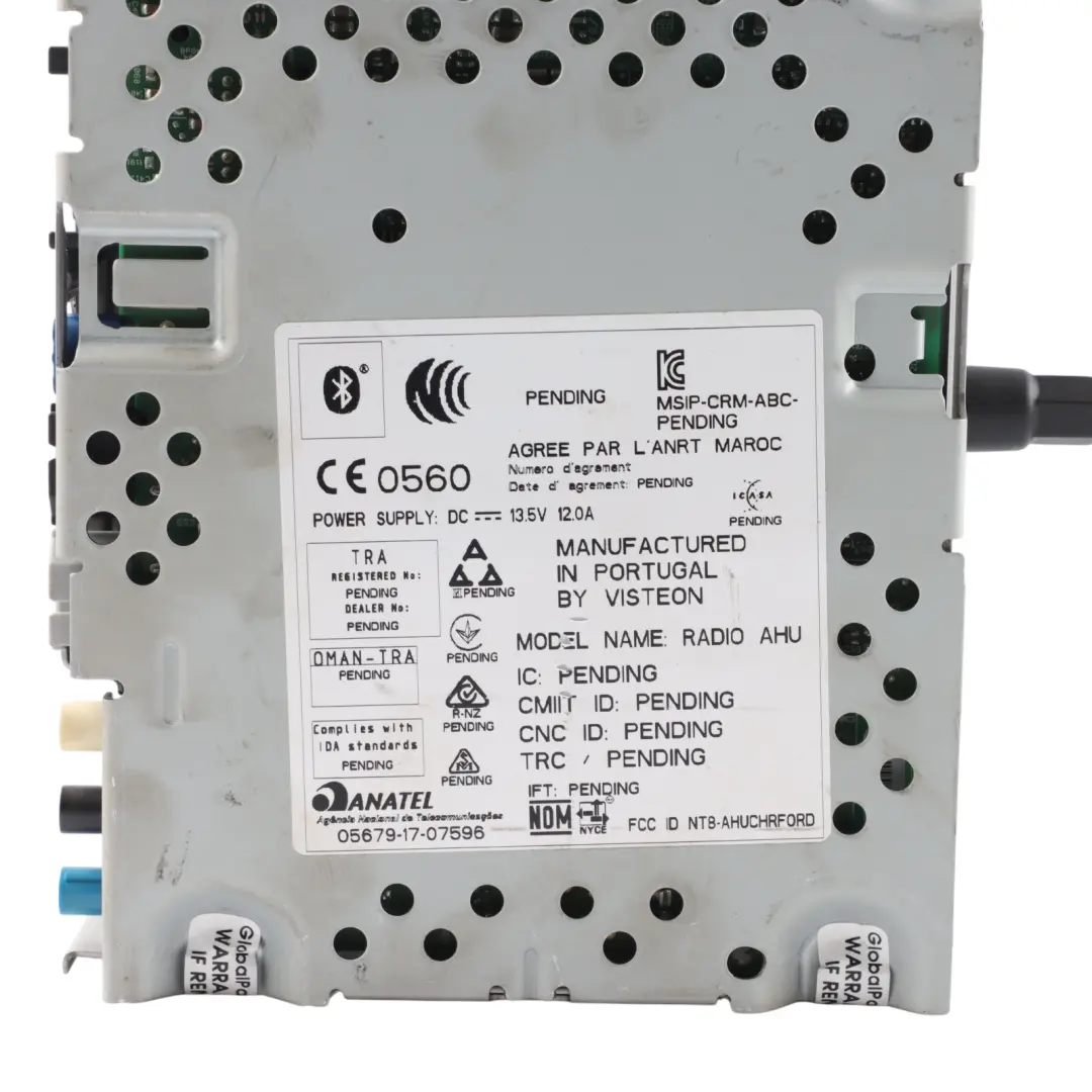 Stereo Audio Control Module Head Unit to Ford Transit Custom with Part number JK2T18D832DL Ford Transit Custom Stereo Audio Control Module Head Unit - SKU JK2T18D832DL - Part number JK2T18D832DL