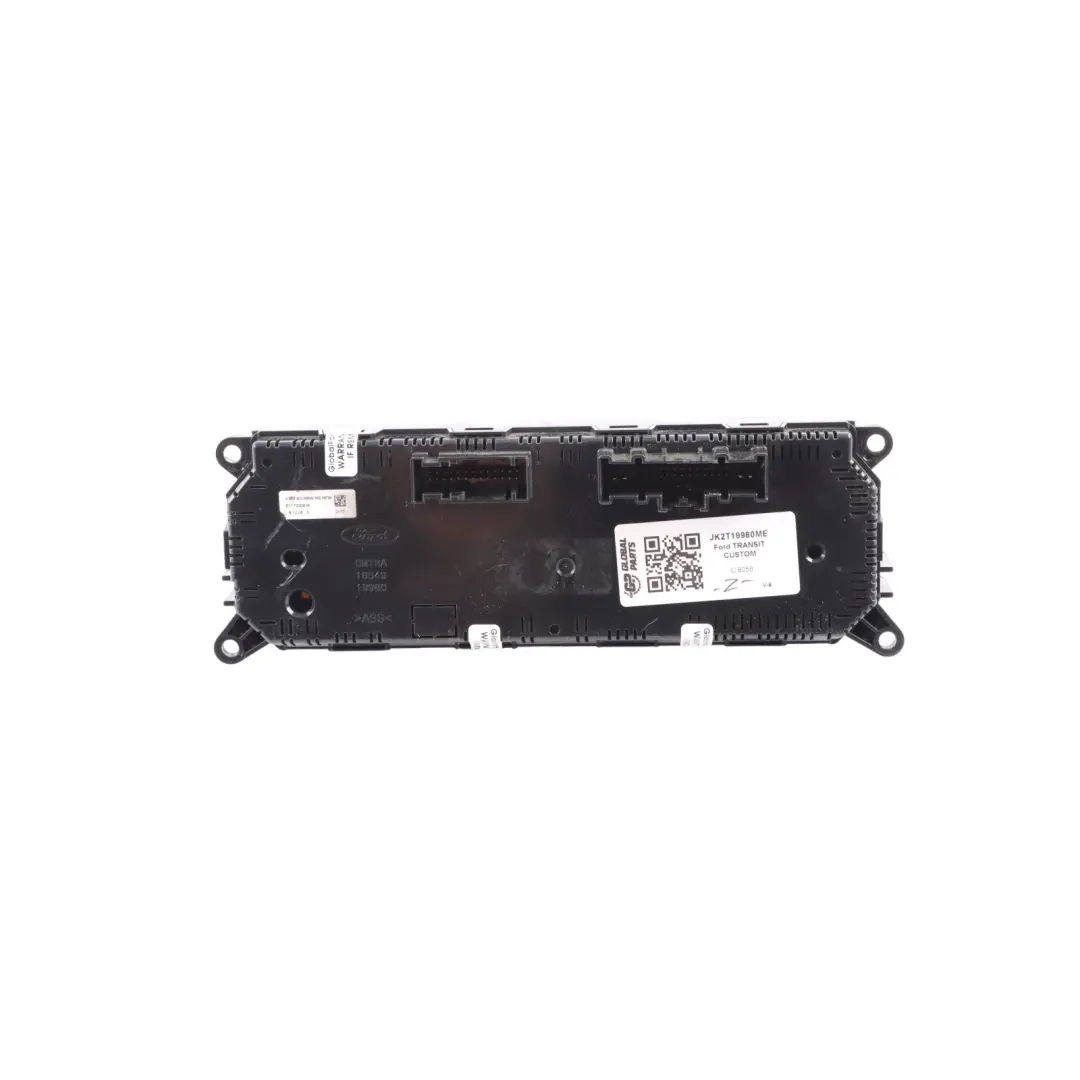 Ford Transit Custom Heater Control Panel Air Conditioning Switch JK2T-19980-ME - SKU JK2T19980ME - Part number JK2T19980ME