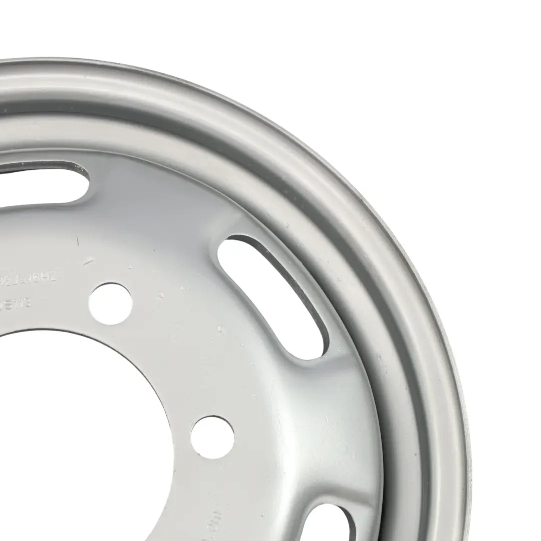 Rim Steel Silver 16" ET:107 5,5J to Iveco Daily V Wheel with Part number KBA44544 Iveco Daily V Wheel Rim Steel Silver 16" ET:107 5,5J - SKU KBA44544-1 - Part number KBA44544