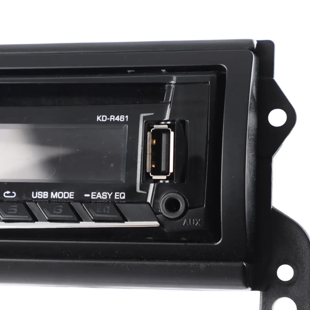 JVC Car Radio Stereo CD MP3 AUX Audio Player Head Unit to with Part number KD-R461 JVC Car Radio Stereo CD MP3 AUX Audio Player Head Unit - SKU KD-R461 - Part number KD-R461