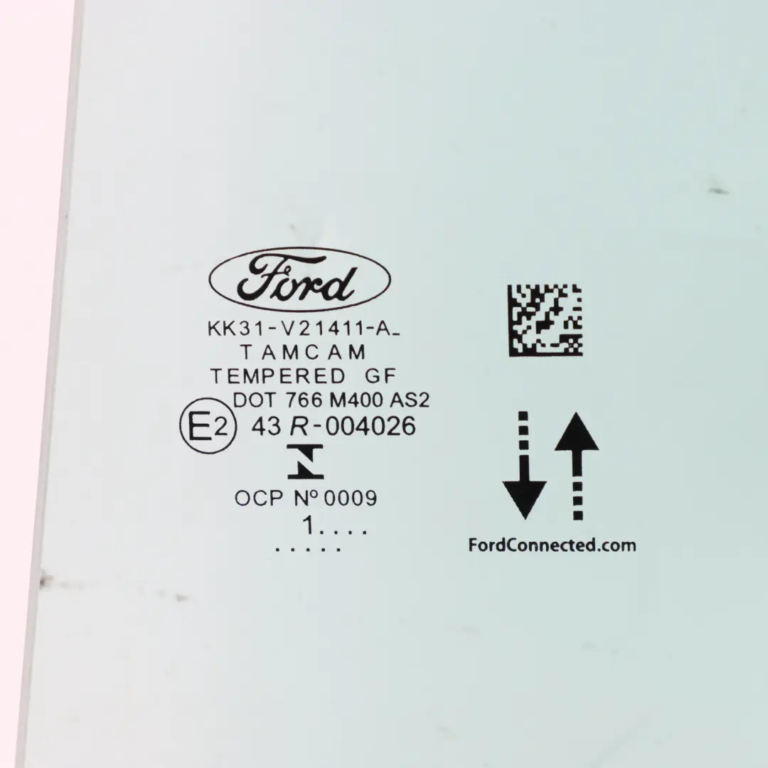 Mk9 Window Glass Glazing Front Left N/S to Ford Transit with Part number KK31V21411A Ford Transit Mk9 Window Glass Glazing Front Left N/S - SKU 2771781 - Part number KK31V21411A