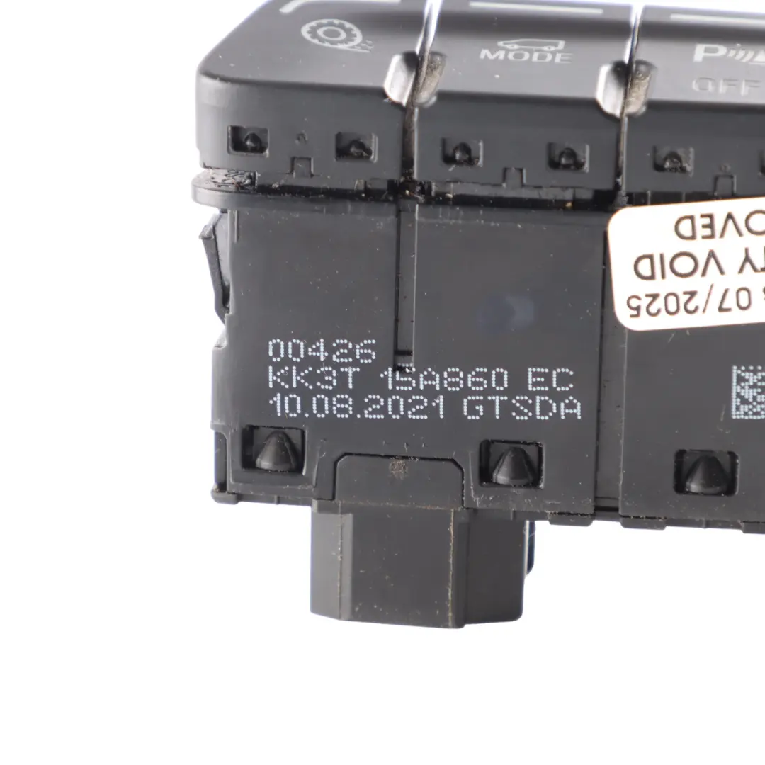 Mk8 Switch Panel PDC Parking Traction Button KK3T-15A860-EC to Ford Transit with Part number KK3T15A860EC Ford Transit Mk8 Switch Panel PDC Parking Traction Button KK3T-15A860-EC - SKU RHD-KK3T15A860EC - Part number KK3T15A860EC