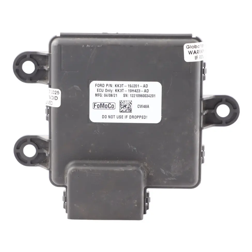 Mk8 Rear View Camera Control Module Unit ECU to Ford Transit with Part number KK3T19J201AD Ford Transit Mk8 Rear View Camera Control Module Unit ECU - SKU KK3T19J201AD - Part number KK3T19J201AD