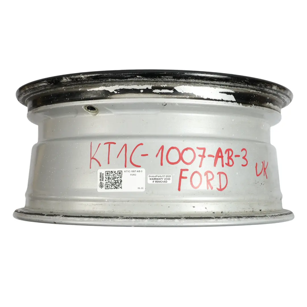 Mk2 Wheel Rim Alloy Black 16" 6,5J ET:56 KT1C1007AB to Ford Transit Connect with Part number KT1C-1007-AB Ford Transit Connect Mk2 Wheel Rim Alloy Black 16" 6,5J ET:56 KT1C1007AB - SKU KT1C-1007-AB-3 - Part number KT1C-1007-AB