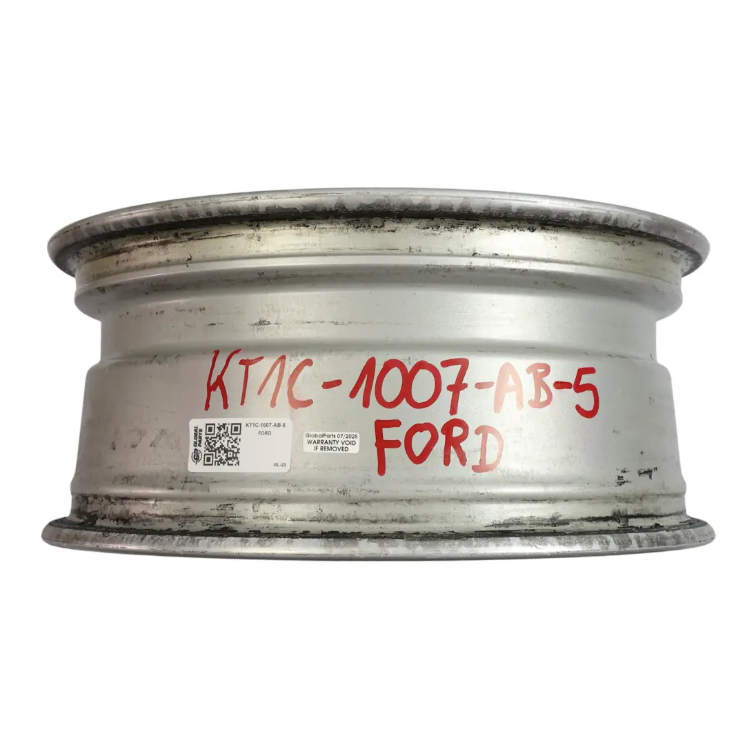 Ford Transit Connect Mk2 Jante En Alliage Argenté 16" 6,5J ET:56 KT1C1007AB - SKU KT1C-1007-AB-5 - Numéro de pièce KT1C-1007-AB-5