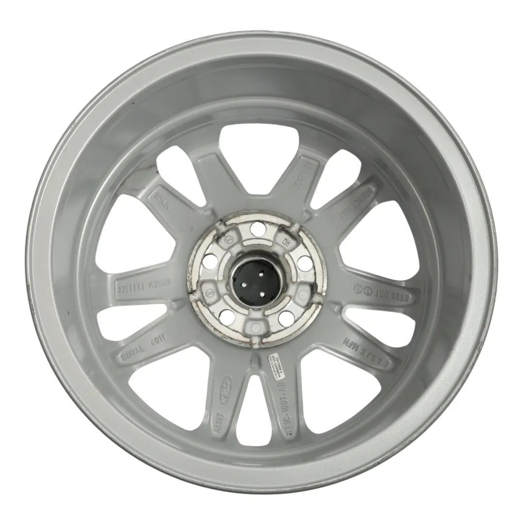 Ford Transit Connect Mk2 Felga Aluminiowa Srebrna 16" 6,5J ET:56 KT1C1007AB - SKU KT1C-1007-AB-6 - Numer Części KT1C-1007-AB-6