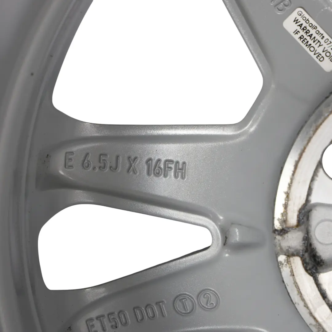 Ford Transit Connect Mk2 Wheel Rim Alloy Silver 16" 6,5J ET:56 KT1C-1007-AB - SKU KT1C-1007-AB-6 - Part number KT1C-1007-AB-6