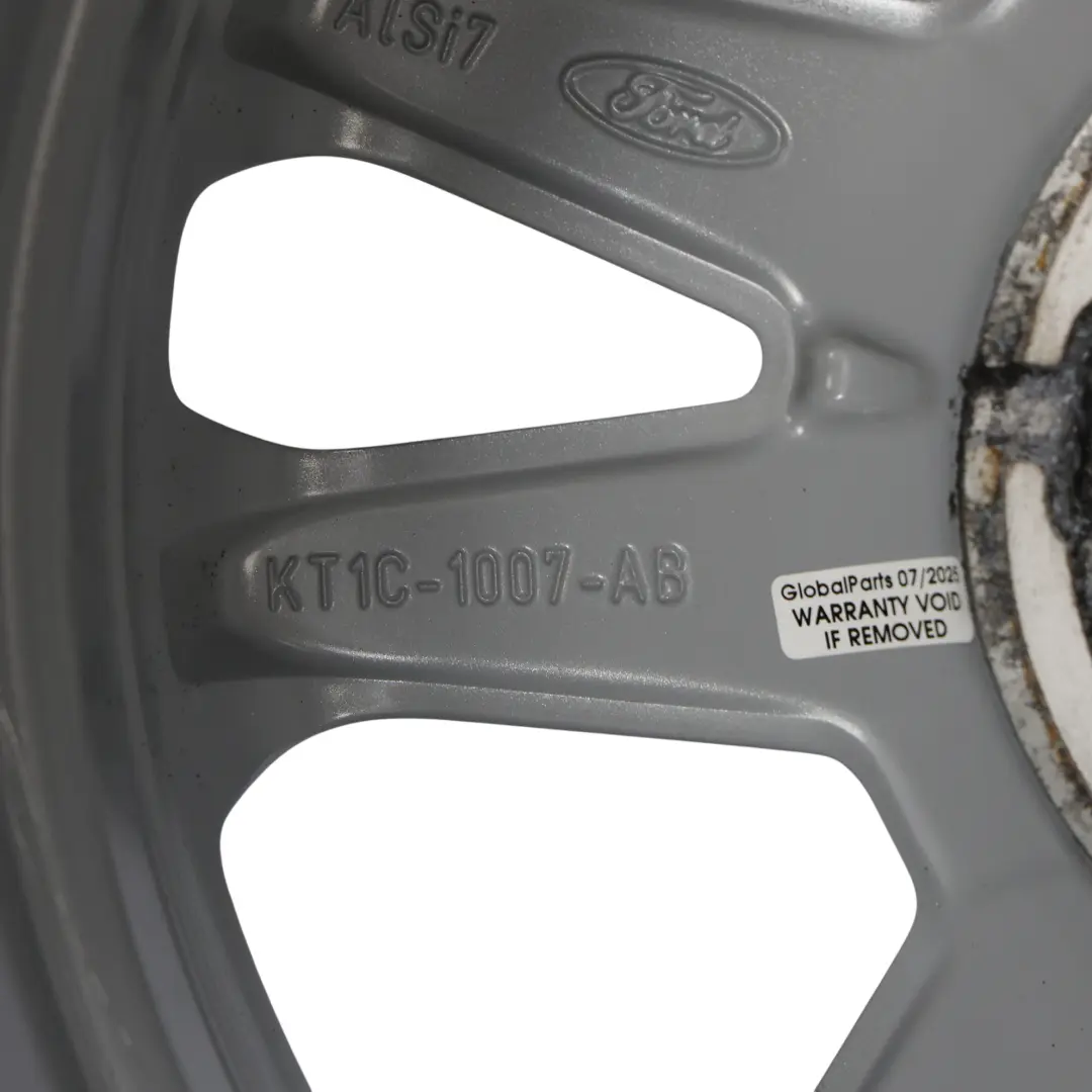 Mk2 Wheel Rim Alloy Silver 16" 6,5J ET:56 KT1C-1007-AB to Ford Transit Connect with Part number KT1C-1007-AB-7 Ford Transit Connect Mk2 Wheel Rim Alloy Silver 16" 6,5J ET:56 KT1C-1007-AB - SKU KT1C-1007-AB-7 - Part number KT1C-1007-AB-7