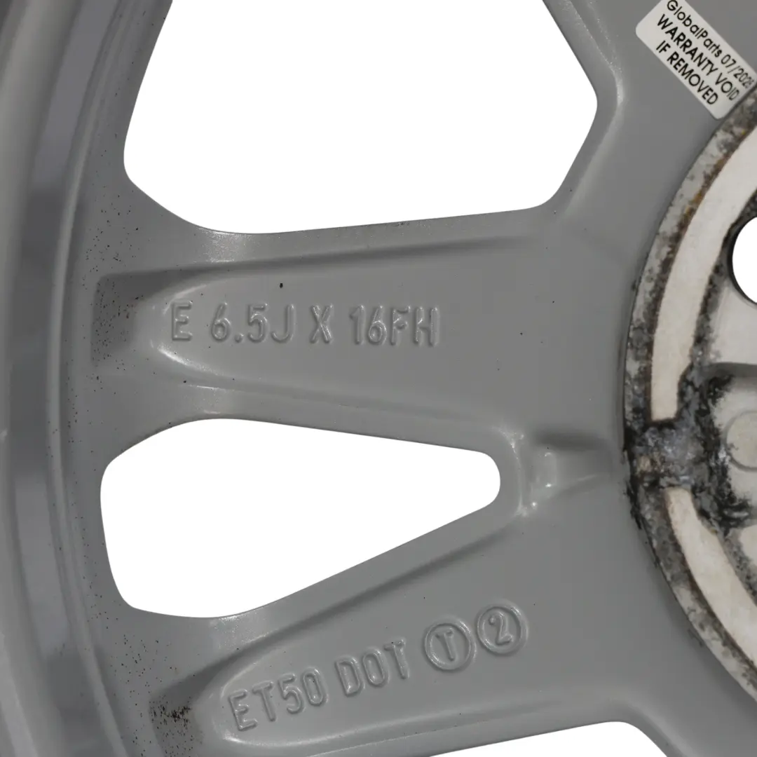 Mk2 Wheel Rim Alloy Silver 16" 6,5J ET:56 KT1C-1007-AB to Ford Transit Connect with Part number KT1C-1007-AB-7 Ford Transit Connect Mk2 Wheel Rim Alloy Silver 16" 6,5J ET:56 KT1C-1007-AB - SKU KT1C-1007-AB-7 - Part number KT1C-1007-AB-7