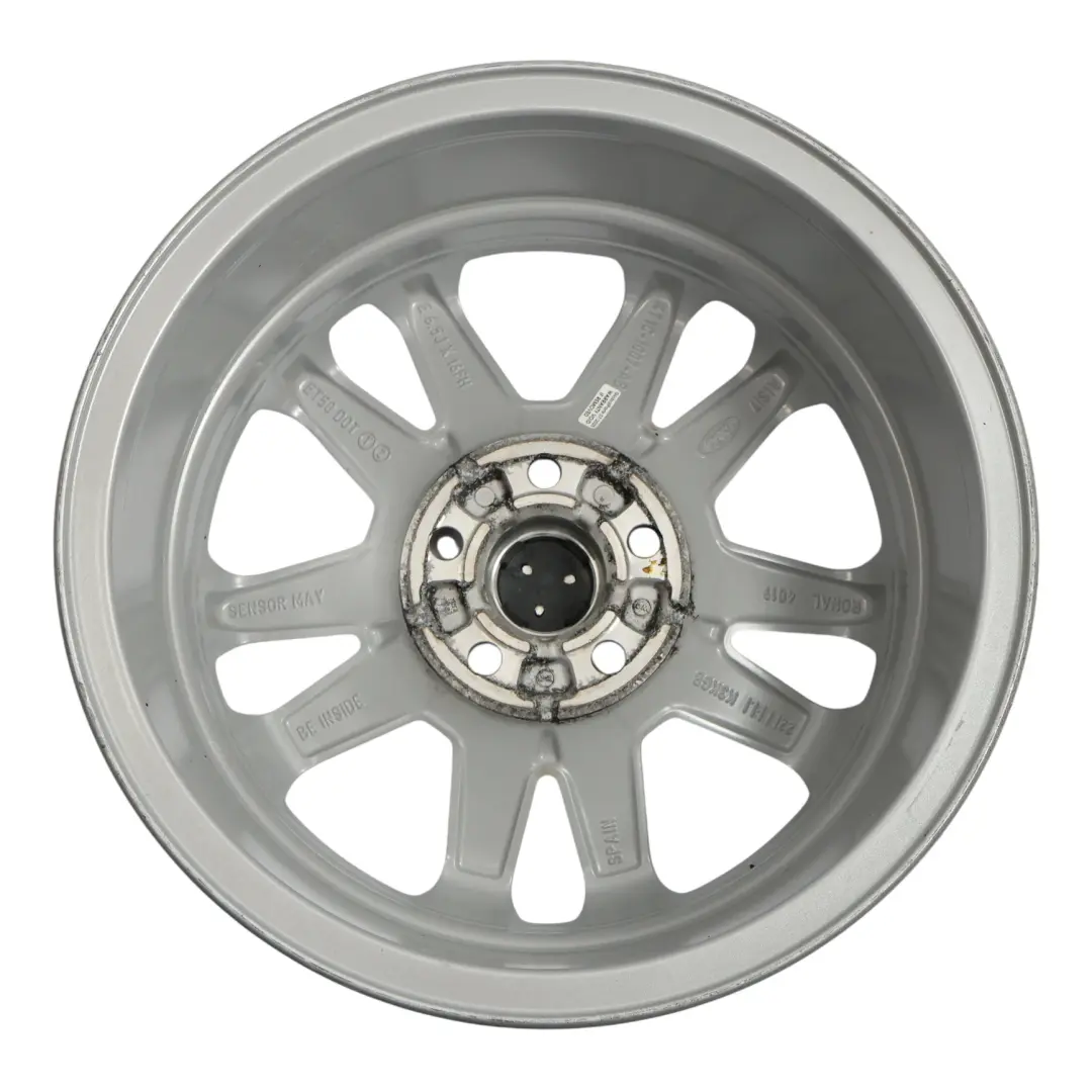 Mk2 Wheel Rim Alloy Silver 16" 6,5J ET:56 KT1C1007AB to Ford Transit Connect with Part number KT1C-1007-AB Ford Transit Connect Mk2 Wheel Rim Alloy Silver 16" 6,5J ET:56 KT1C1007AB - SKU KT1C-1007-AB-8 - Part number KT1C-1007-AB