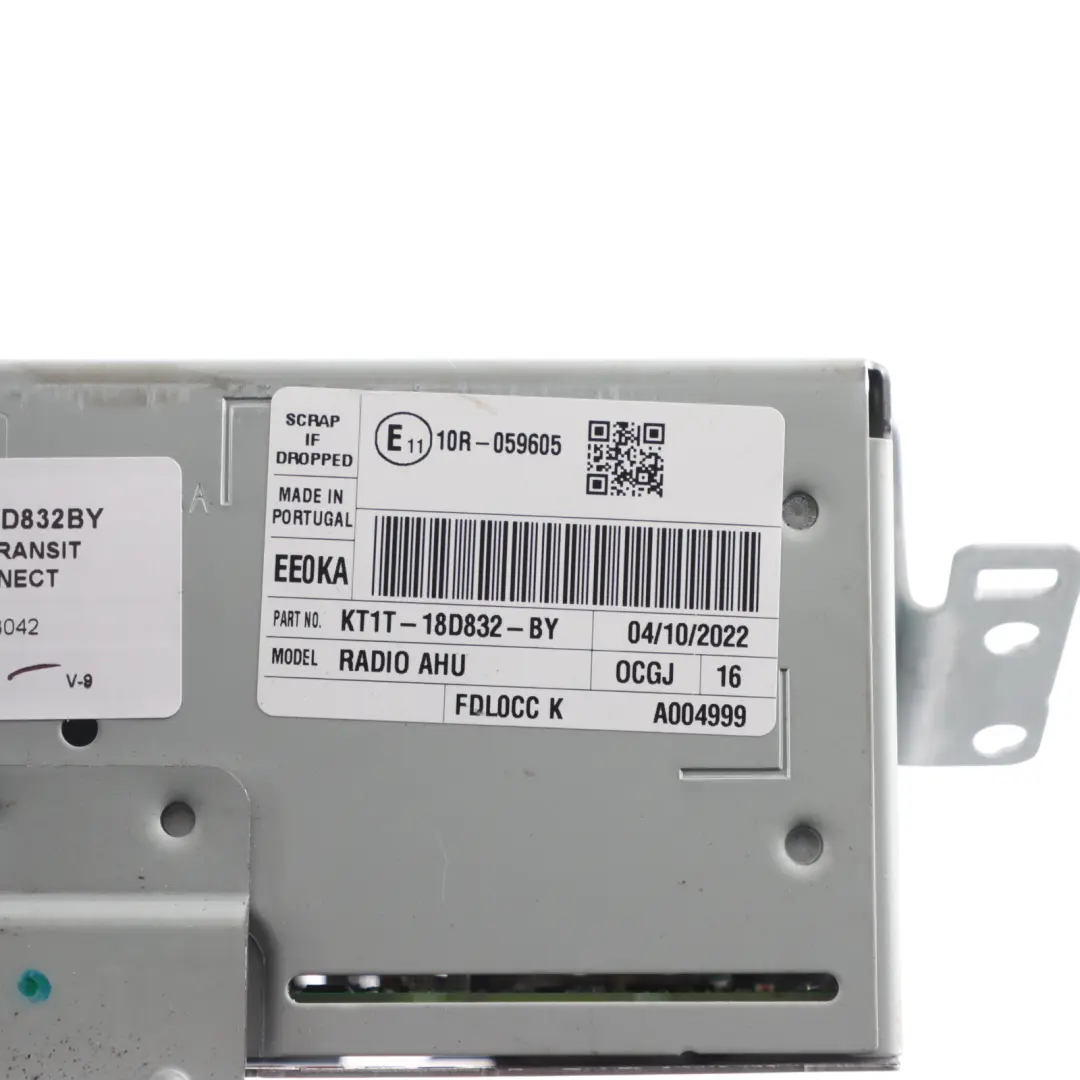 Ford Transit Connect Music Radio Stereo CD Player Head Unit KT1T-18D832-BY - SKU KT1T18D832BY - Part number KT1T18D832BY