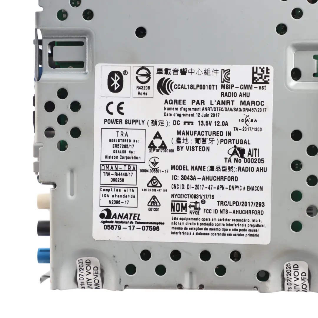 Ford Transit Connect Music Radio Stereo CD Player Head Unit KT1T-18D832-BY - SKU KT1T18D832BY - Part number KT1T18D832BY