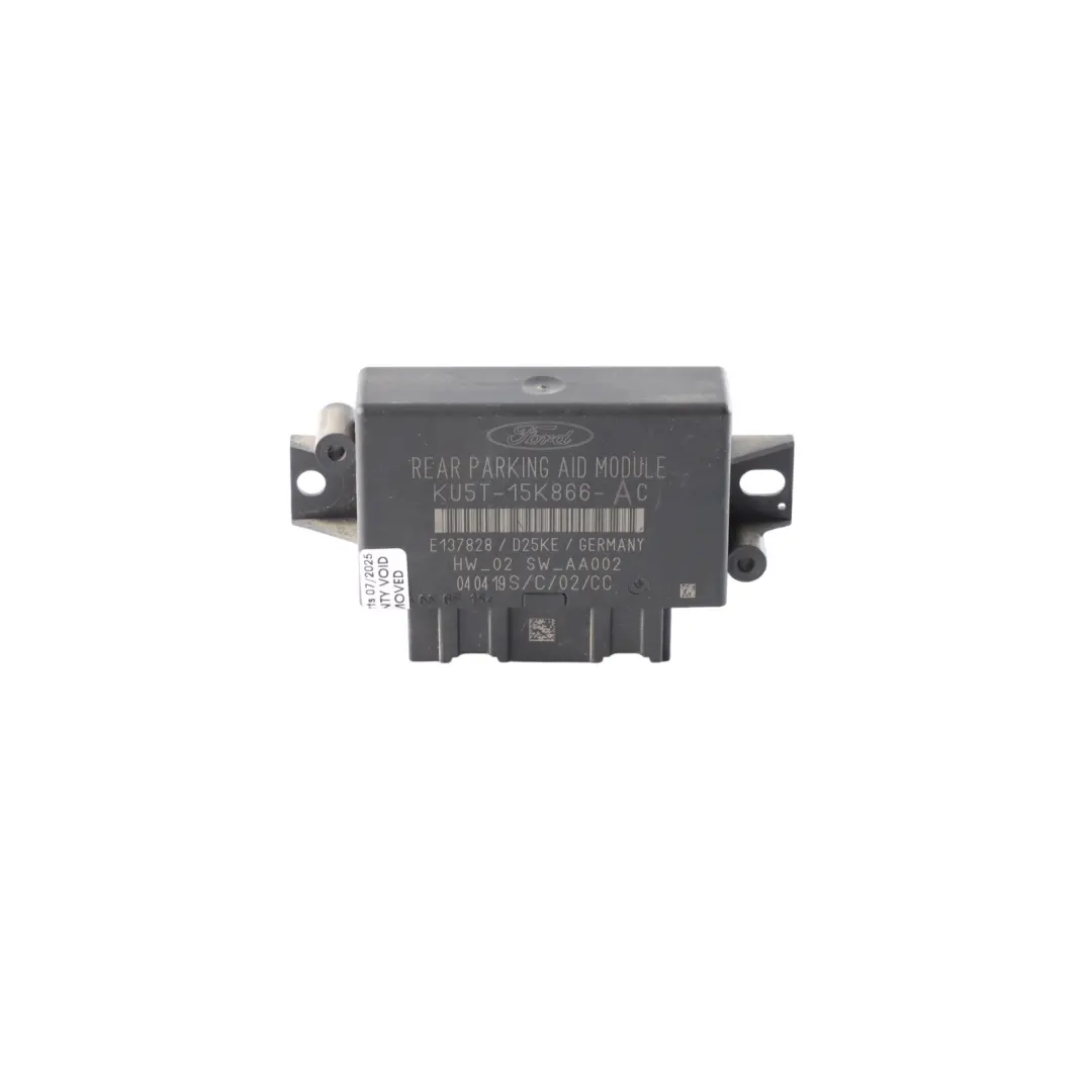 Mk2 PDC Module Parking Assist Control Unit KU5T-15K866-AC to Ford Transit Connect with Part number KU5T15K866AC Ford Transit Connect Mk2 PDC Module Parking Assist Control Unit KU5T-15K866-AC - SKU KU5T15K866AC - Part number KU5T15K866AC