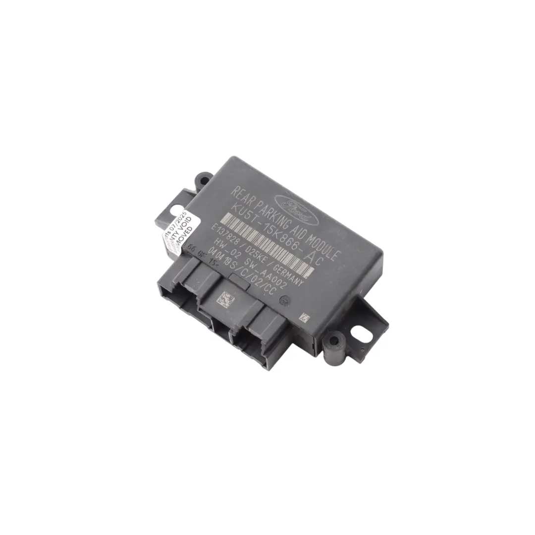 Mk2 PDC Module Parking Assist Control Unit KU5T-15K866-AC to Ford Transit Connect with Part number KU5T15K866AC Ford Transit Connect Mk2 PDC Module Parking Assist Control Unit KU5T-15K866-AC - SKU KU5T15K866AC - Part number KU5T15K866AC
