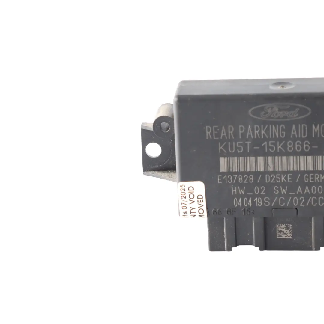 Mk2 PDC Module Parking Assist Control Unit KU5T-15K866-AC to Ford Transit Connect with Part number KU5T15K866AC Ford Transit Connect Mk2 PDC Module Parking Assist Control Unit KU5T-15K866-AC - SKU KU5T15K866AC - Part number KU5T15K866AC