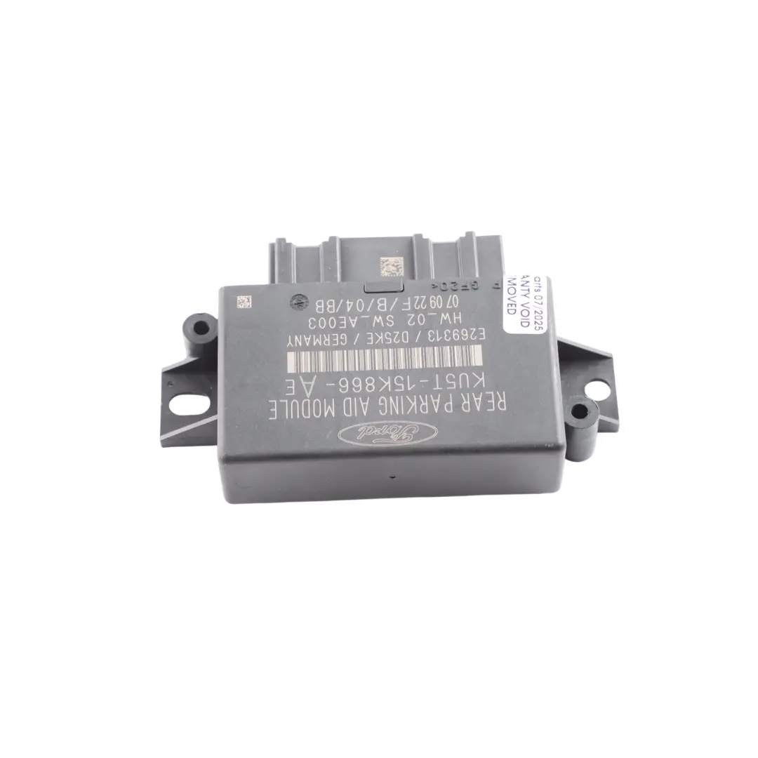 Mk2 PDC Module Parking Assist Control Unit KU5T-15K866-AE to Ford Transit Connect with Part number KU5T15K866AE Ford Transit Connect Mk2 PDC Module Parking Assist Control Unit KU5T-15K866-AE - SKU KU5T15K866AE - Part number KU5T15K866AE