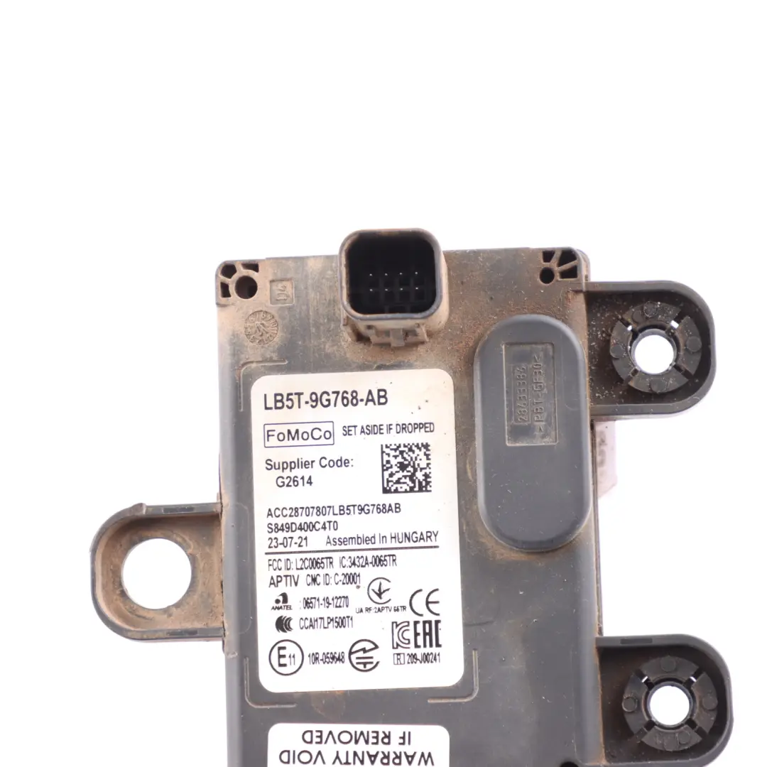 Ford Transit Mk8 Radar Adaptive Cruise Control Sensor - SKU LB5T9G768AB - Part number LB5T9G768AB