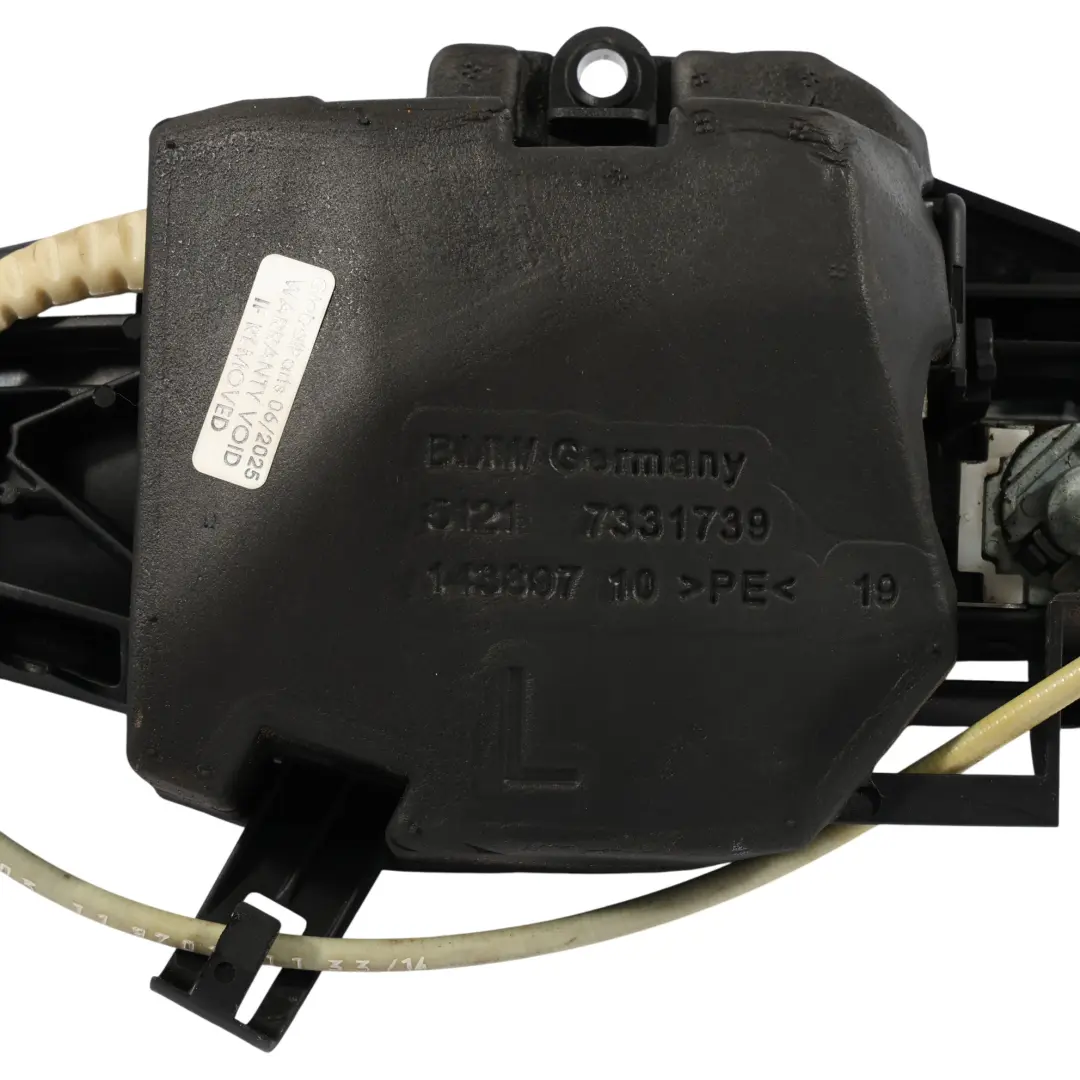 BMW X3 F25 Klamka Zewnętrzna Drzwi Lewy Przód Tył Space Grau - A52 - SKU LHD-7193263-SCG - Numer Części 7193263