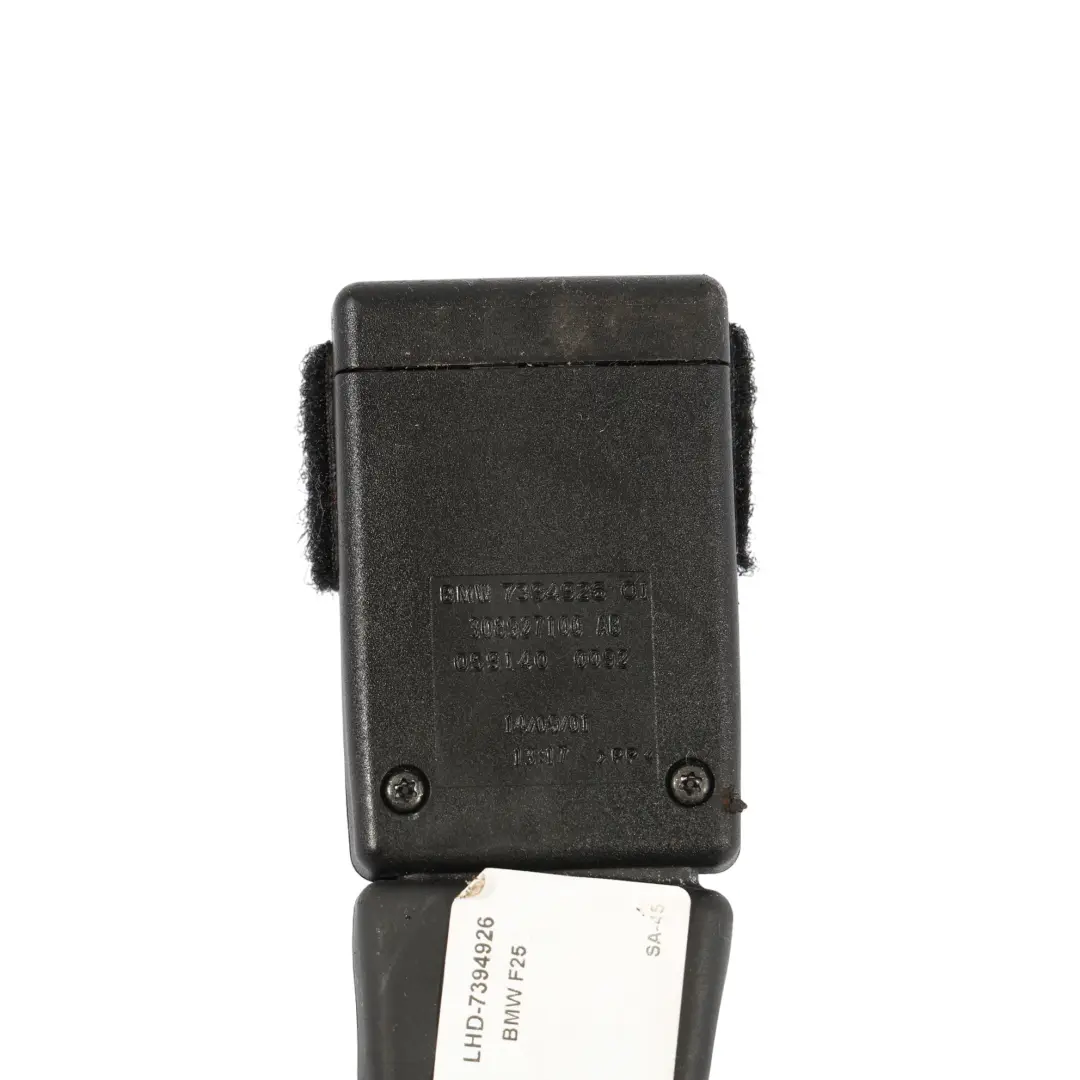 BMW X3 F25 Loquet De Boucle De Ceinture De Sécurité Avant Gauche 7394926 - SKU LHD-7394926 - Numéro de pièce LHD