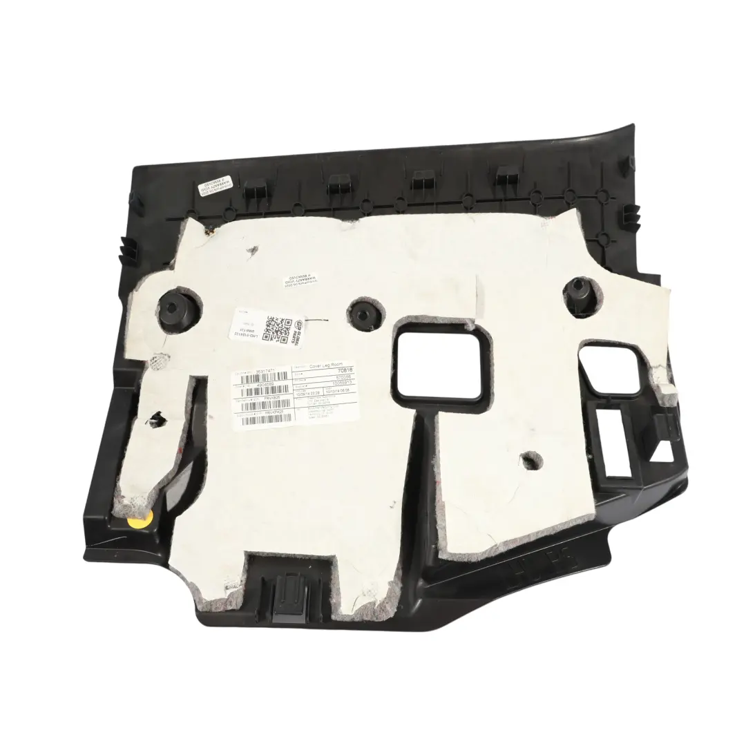 BMW X3 F25 X4 F26 Embellecedor Panel Lado Pasajero Negro - SKU LHD-9184132 - Número de pieza 9184132