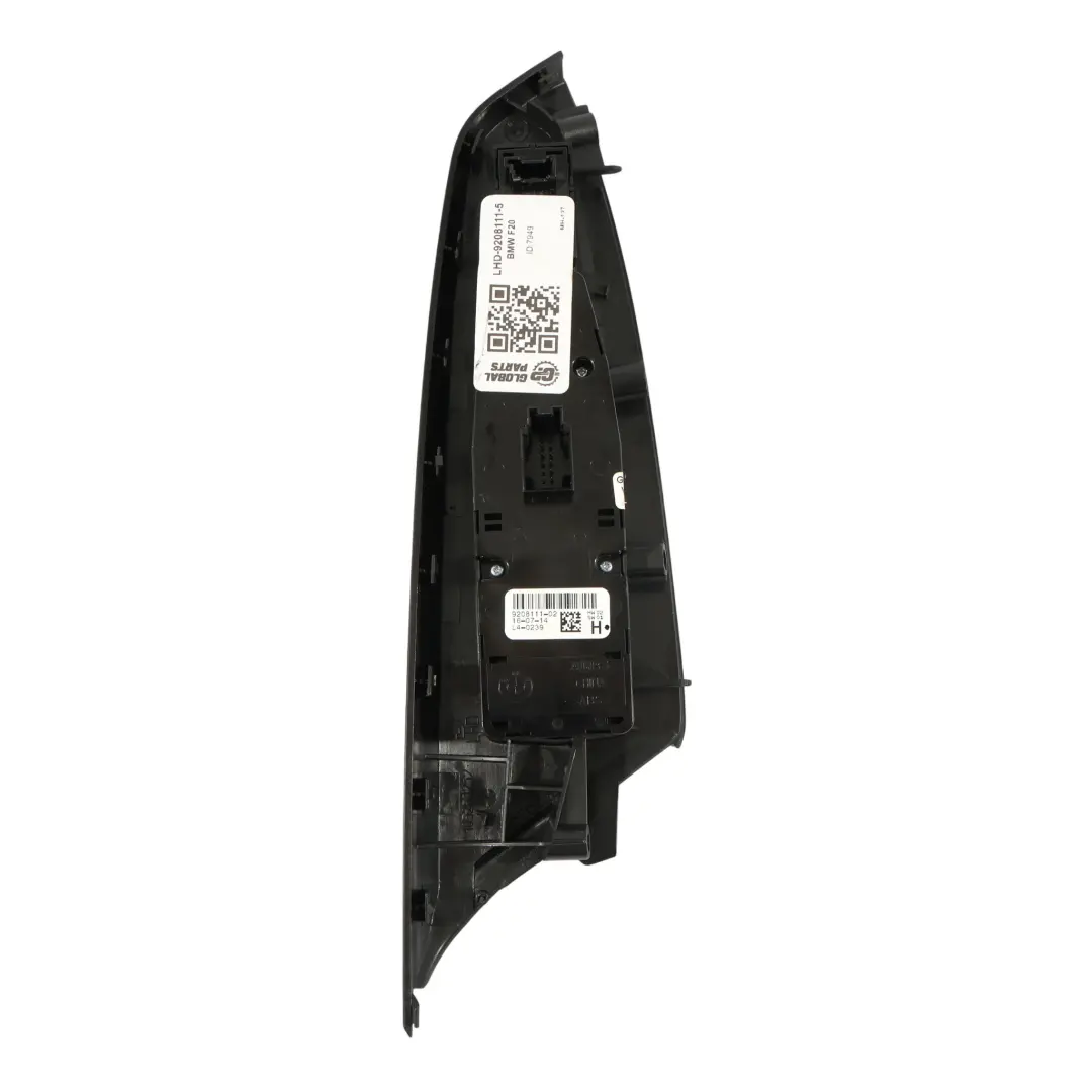 Interrupteur De Lève Vitre Côté Conducteur Noir 9208111 pour BMW F10 F11 F20 F30 F31 à propos du numéro de pièce LHD-9208111 BMW F10 F11 F20 F30 F31 Interrupteur De Lève Vitre Côté Conducteur Noir 9208111 - SKU LHD-9208111-5 - Numéro de pièce LHD-9208111