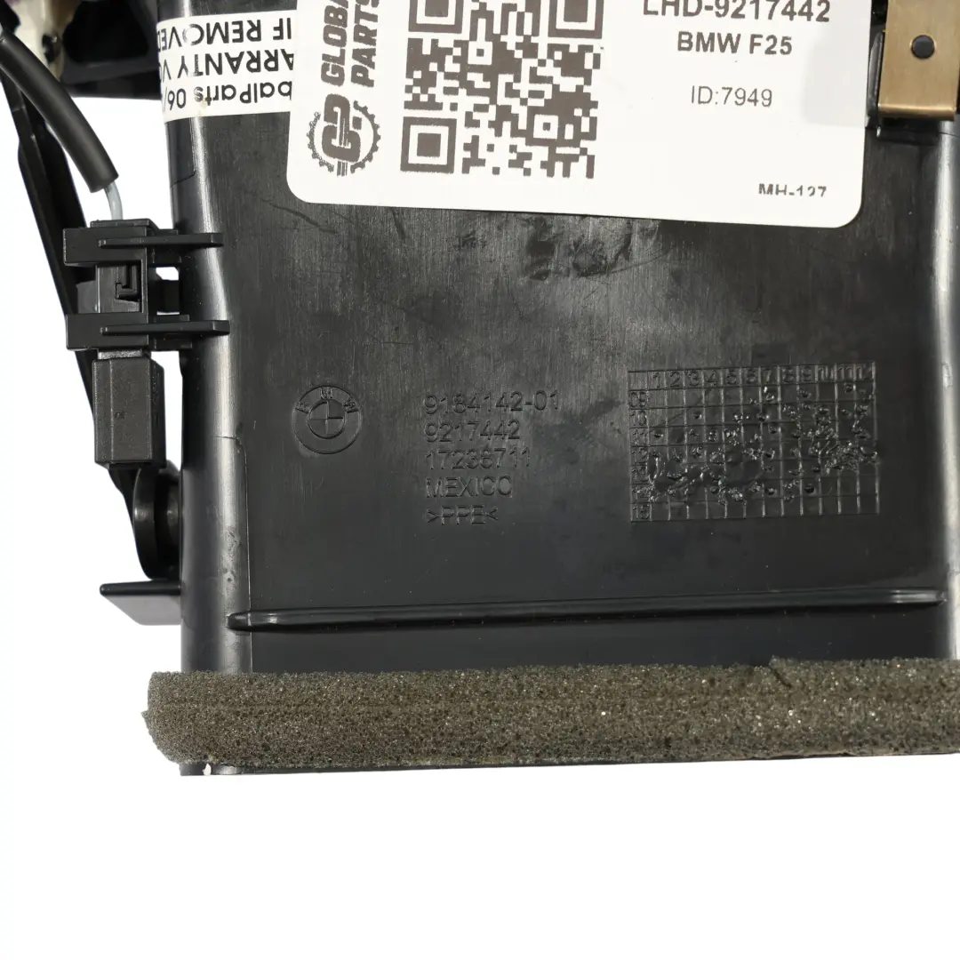 BMW X3 F25 X4 F26 Armaturen Brett Luft Frischluft Kanal Gitter Rechts - SKU LHD-9217442 - Teilenummer 9217442