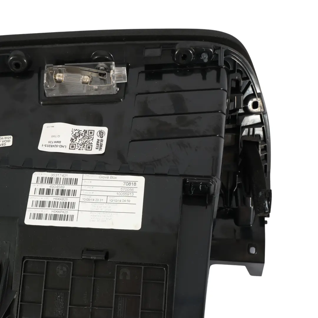 BMW X3 F25 Schowek Na Rękawiczki Deski Rozdzielczej 9248203 - SKU LHD-6839000 - Numer Części 6839000