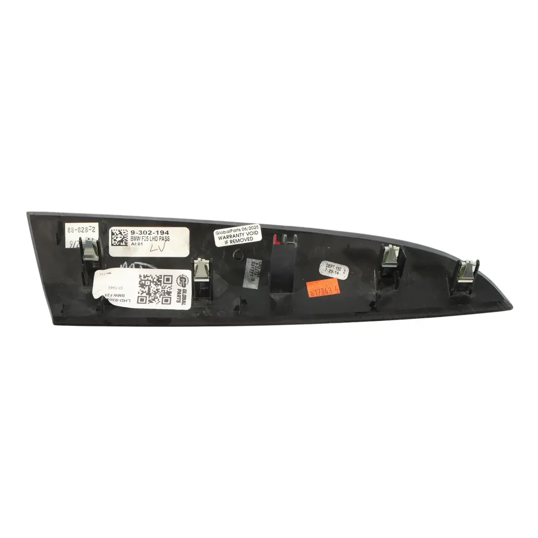 BMW X3 F25 Rivestimento Cruscotto Console 9302194 - SKU LHD-9302194 - Numero di parte LHD