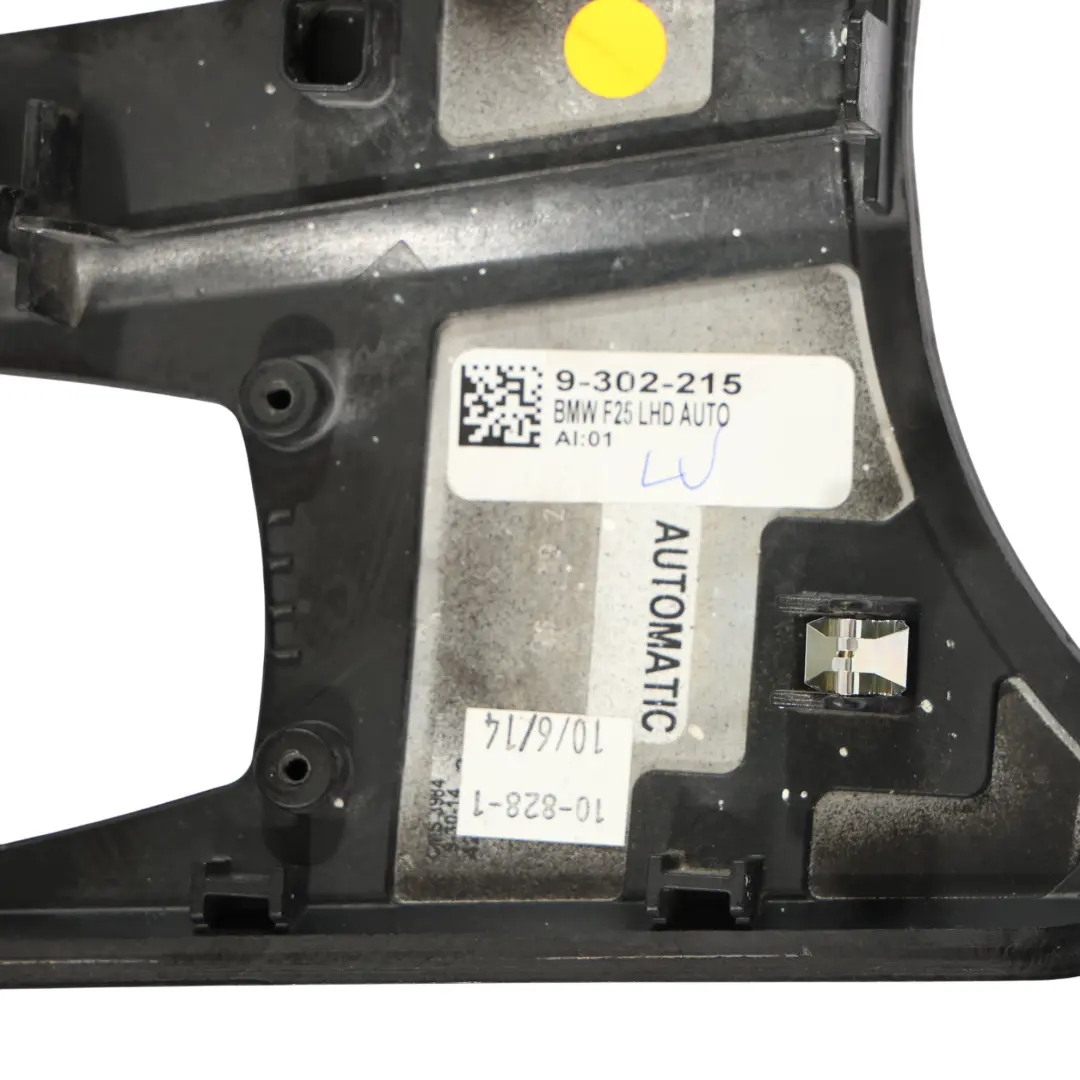 Pannello Console Centrale Coperchio Cambio Legno per BMW X3 F25 X4 F26 con numero di parte 9302215 BMW X3 F25 X4 F26 Pannello Console Centrale Coperchio Cambio Legno - SKU LHD-9302215 - Numero di parte 9302215