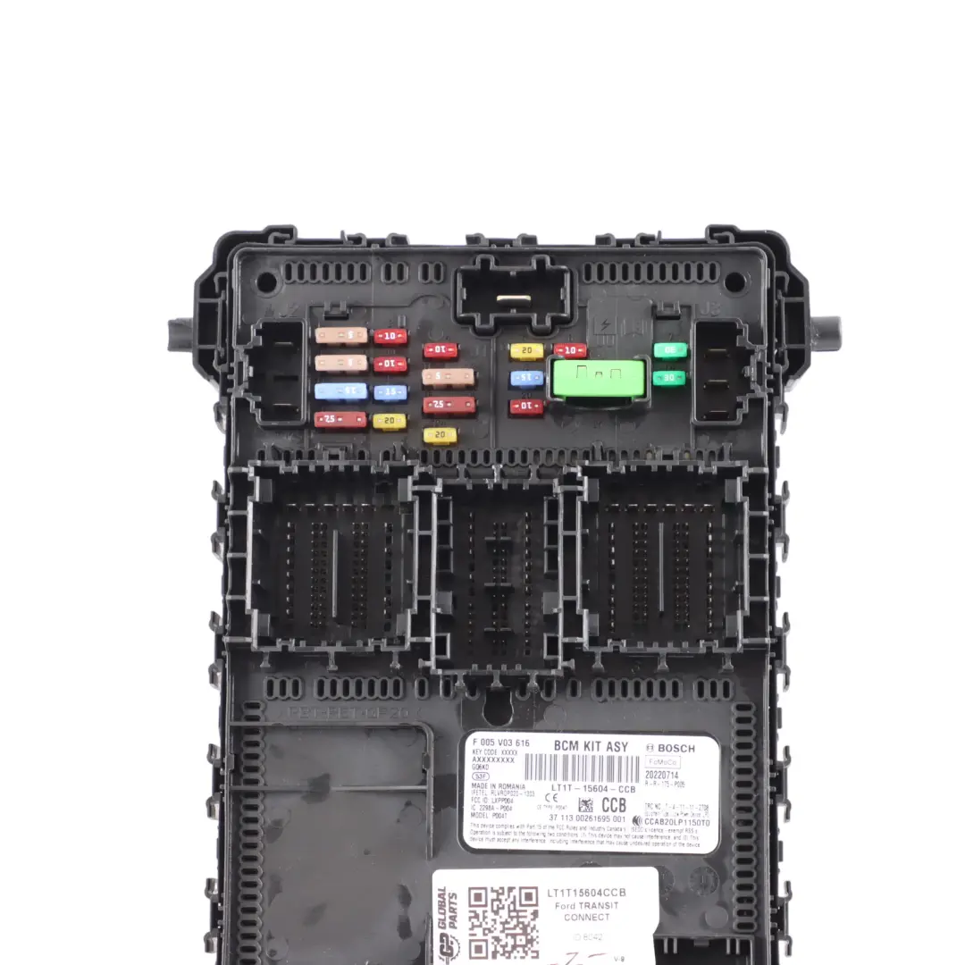 Ford Transit Connect Mk2 Karosseriesteuergerät BSI P004T LT1T-15604-CCB - SKU LT1T15604CCB - Teilenummer LT1T15604CCB