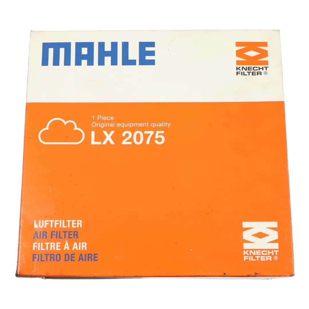  Filtre À Air Knecht Mahle BMW F10 M5 F30 M3 F32 M4 Insert De Filtre LX 2075 - SKU MAHLE-LX-2075 - Numéro de pièce MAHLE-LX-2075