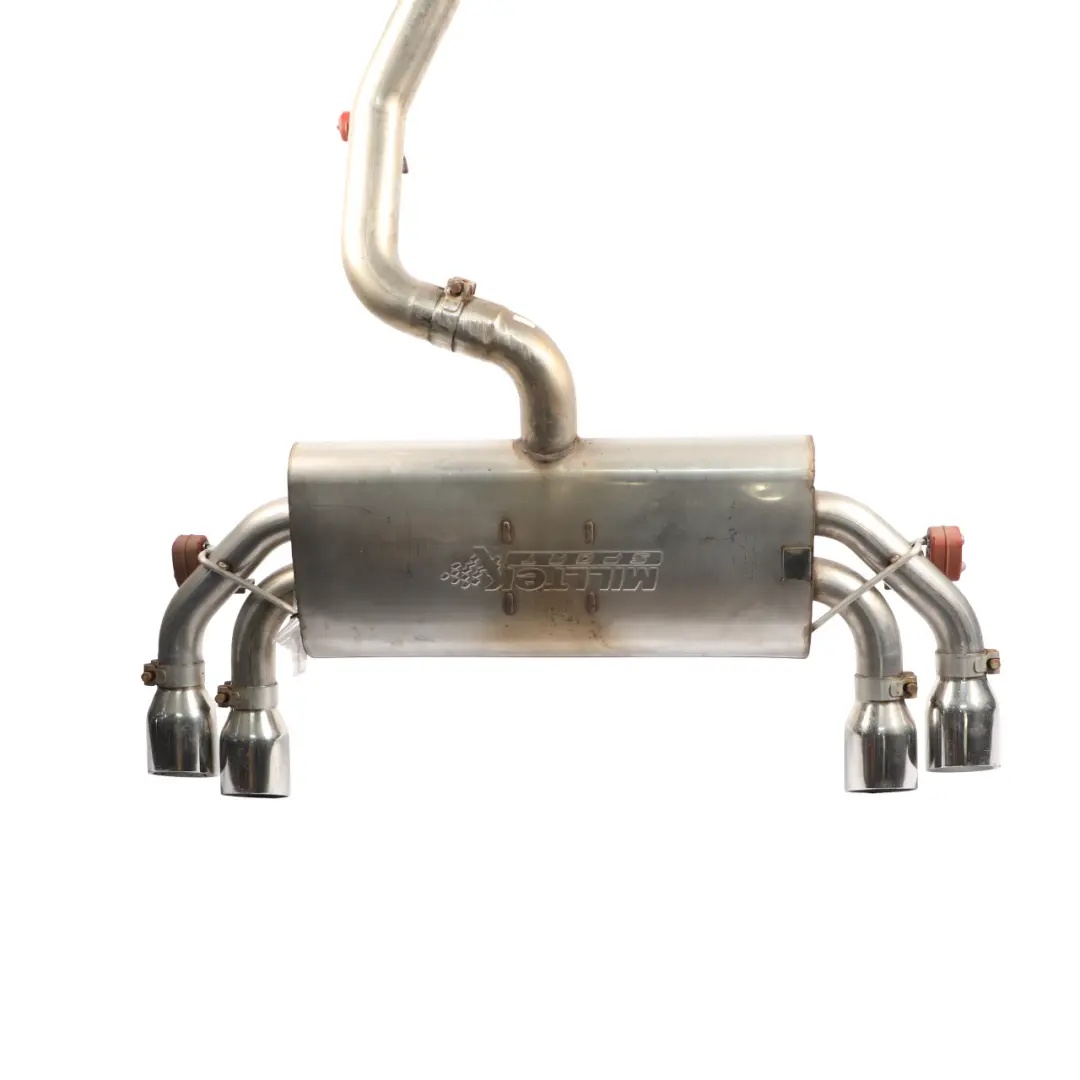 Audi S3 8V Milltek Rear Exhaust System Sport Muffler Back Box Double Pipe 2.0 - SKU MSAU617 - Part number MSAU617