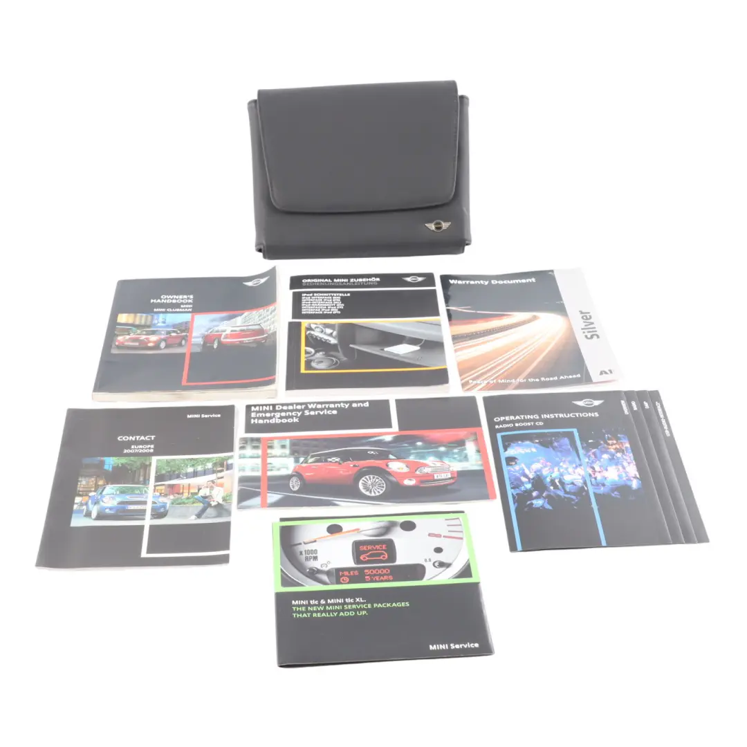 Service Booklet Owner's Handbook Radio Instructions to Mini Cooper R55 R56 with Part number 0013998 Mini Cooper R55 R56 Service Booklet Owner's Handbook Radio Instructions - SKU P0013998-2 - Part number 0013998