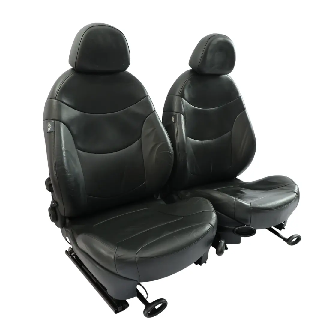 Mini Cooper R50 Sport Seats Heated Panther Leather Gravity Interior Seat - SKU R50-SPORT-LEATHER-GRAVITY-SEATS-T6PN - Part number 7155100
