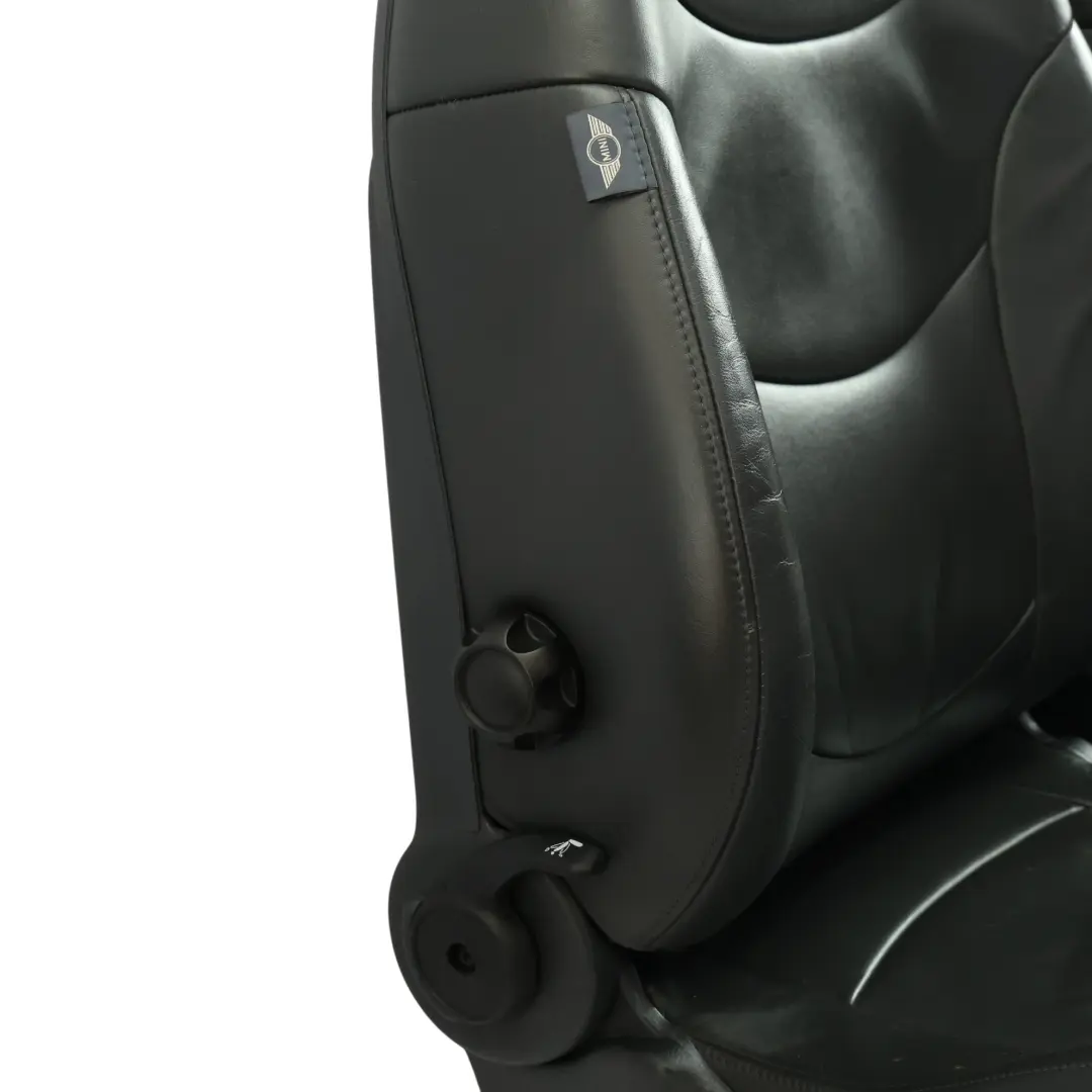 Mini Cooper R50 Sport Seats Heated Panther Leather Gravity Interior Seat - SKU R50-SPORT-LEATHER-GRAVITY-SEATS-T6PN - Part number 7155100