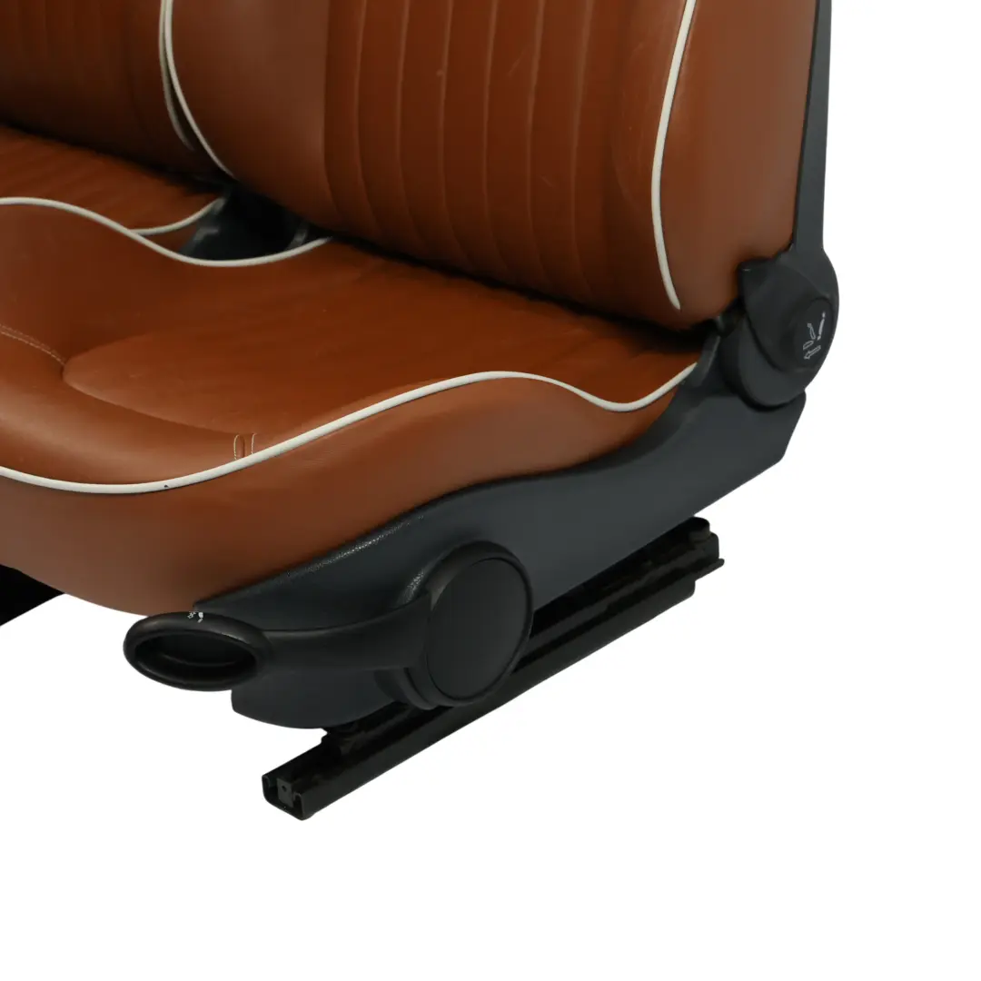 Mini Sport Chauffé Marron Malt Cuir Anglais Sièges Avant Arrière Trottoir - SKU R52-Sport-Leather-Seats - Numéro de pièce R52