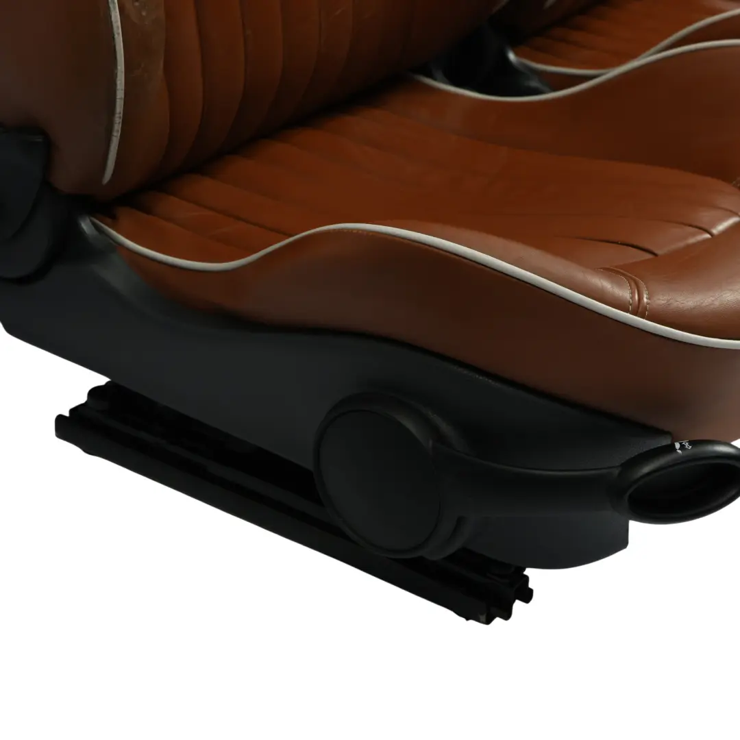 Mini Sport Chauffé Marron Malt Cuir Anglais Sièges Avant Arrière Trottoir - SKU R52-Sport-Leather-Seats - Numéro de pièce R52