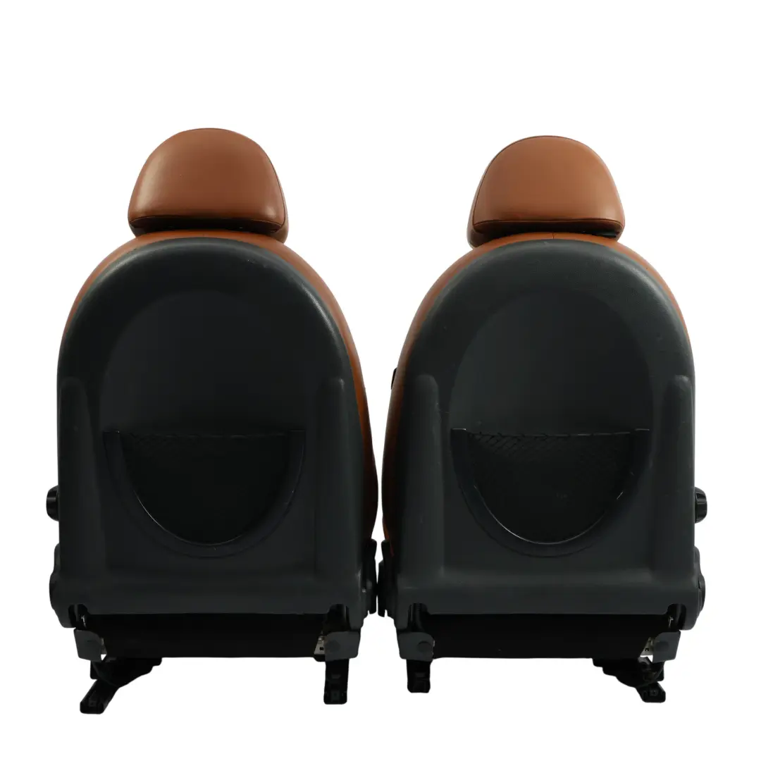 Mini Sport Chauffé Marron Malt Cuir Anglais Sièges Avant Arrière Trottoir - SKU R52-Sport-Leather-Seats - Numéro de pièce R52