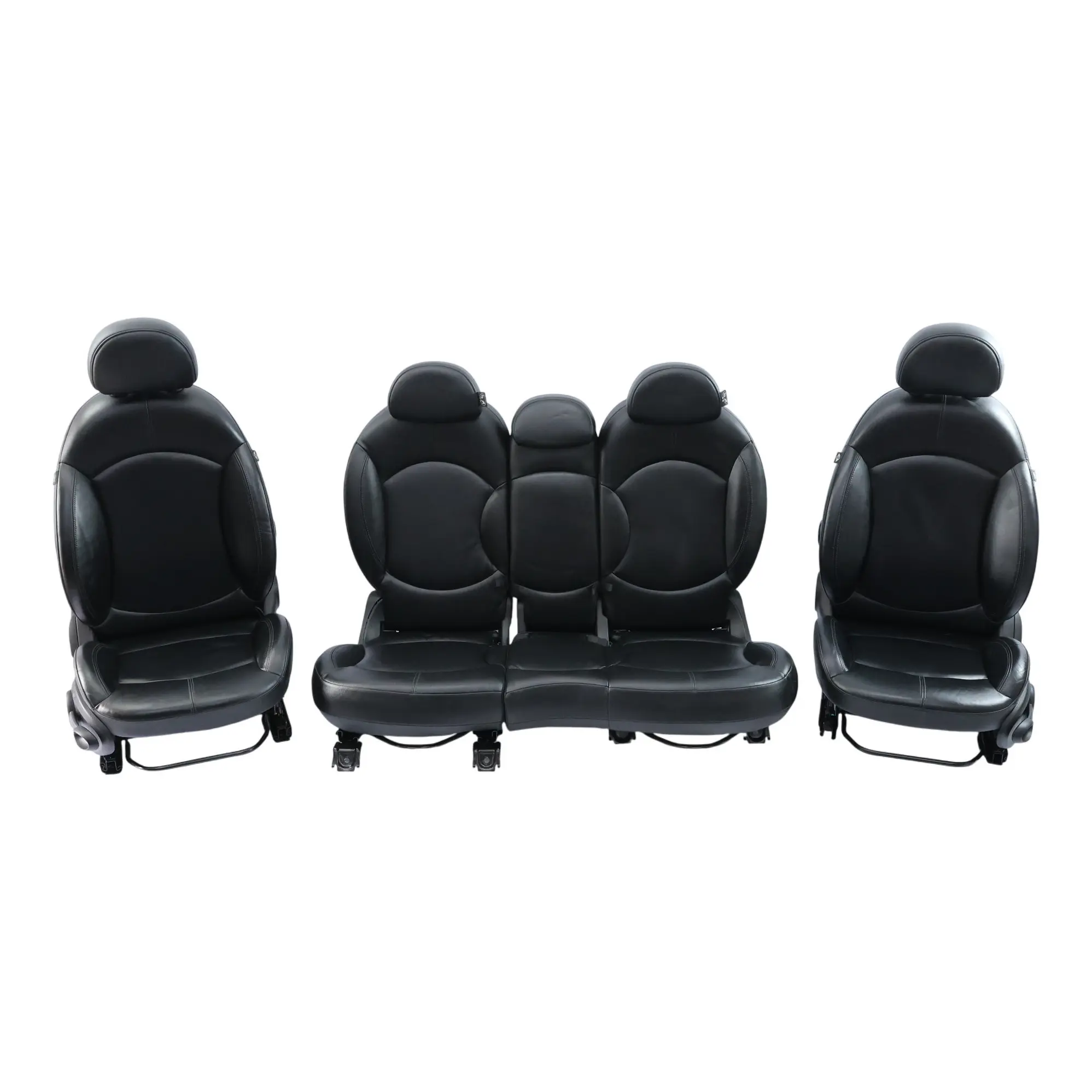 Mini Cooper R60 Countryman Sport Heated Black Leather Interior Seats Front Rear