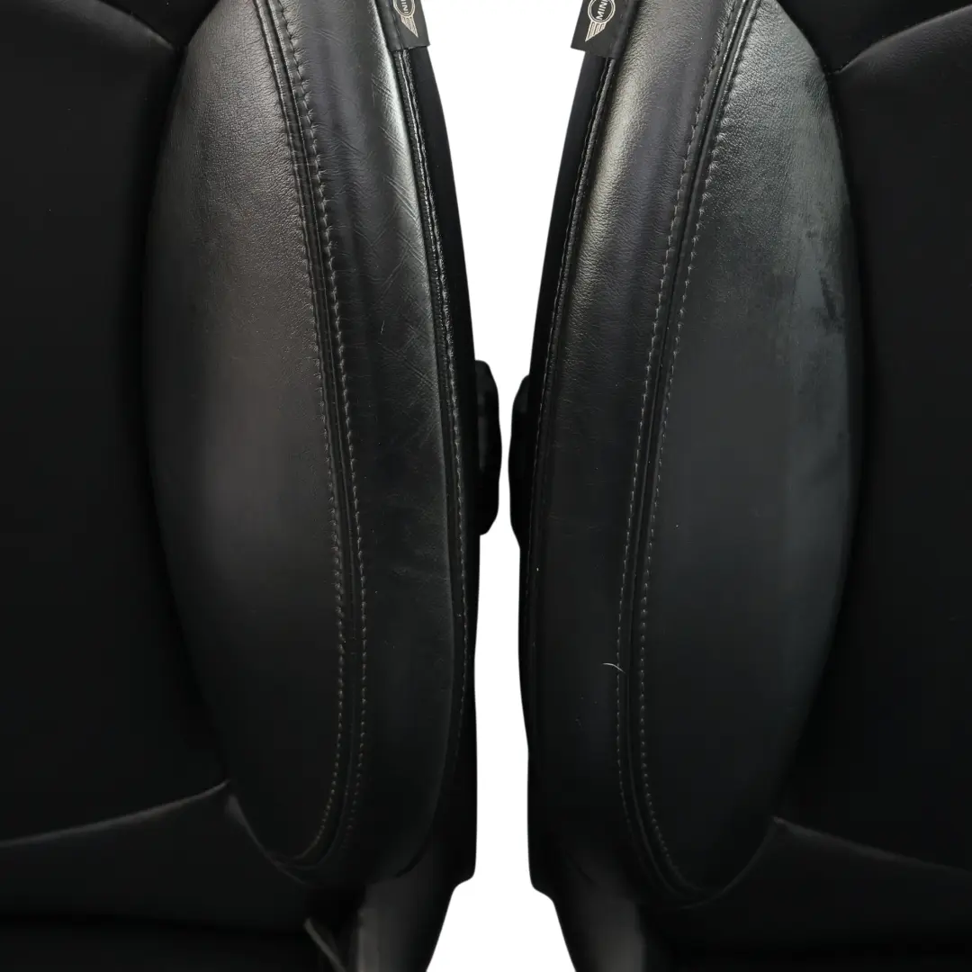 Cuero Negro con Calefaccion Asientos Delanteros Traseros para Mini R60 Sport con número de pieza 9806611 Mini R60 Sport Cuero Negro con Calefaccion Asientos Delanteros Traseros - SKU R60 Sport Black Leather Seats (T6E1) - Número de pieza 9806611
