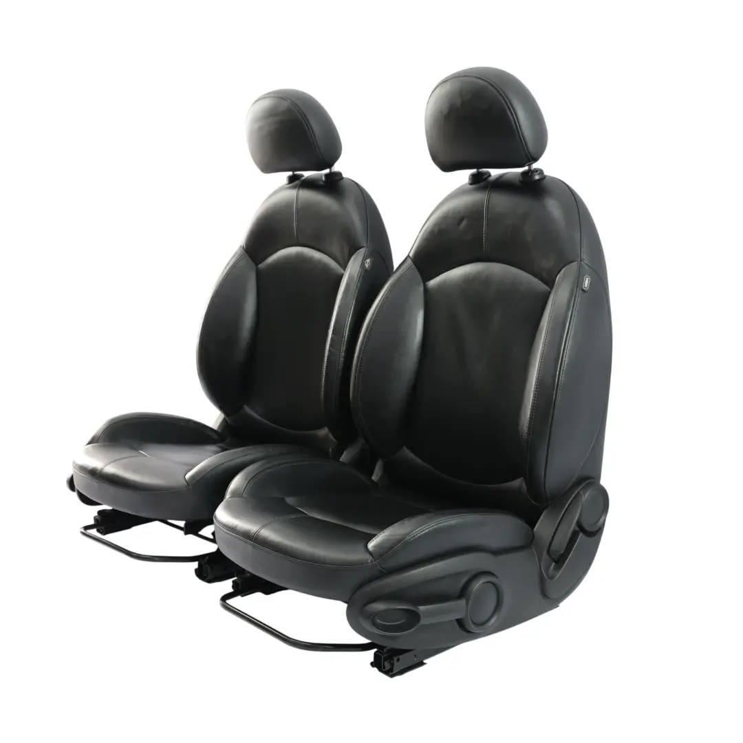 Mini R60 Countryman Sport Beheizte Schwarze Leder Interieur Sitze vorne hinten - SKU R60 Sport Black Leather Seats (T6E1) - Teilenummer 9806611