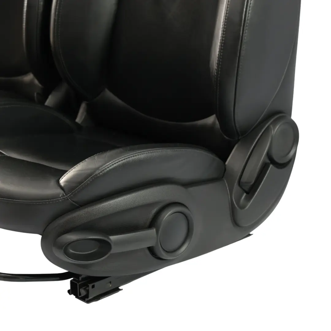 Mini Cooper R60 Countryman Komplet Foteli Skóra Czarne Podgrzewane - SKU R60 Sport Black Leather Seats (T6E1) - Numer Części 9806611