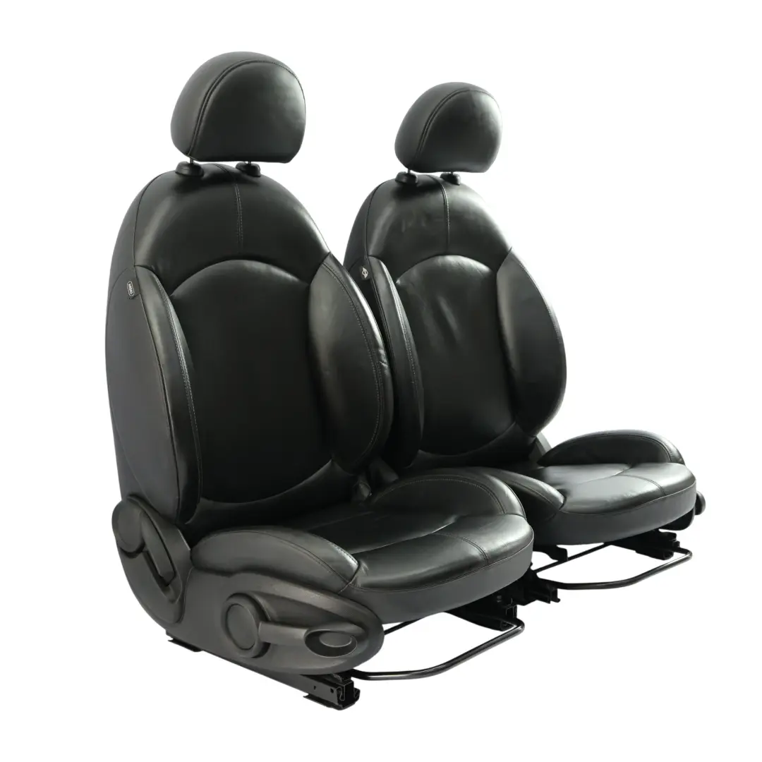 Mini Cooper R60 Countryman Komplet Foteli Skóra Czarne Podgrzewane - SKU R60 Sport Black Leather Seats (T6E1) - Numer Części 9806611