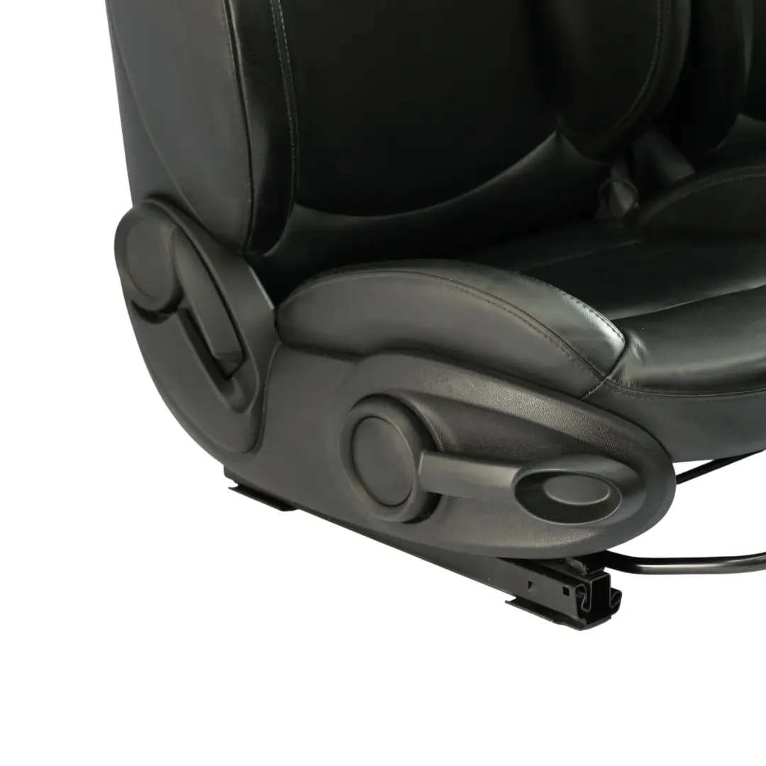 Mini Cooper R60 Countryman Komplet Foteli Skóra Czarne Podgrzewane - SKU R60 Sport Black Leather Seats (T6E1) - Numer Części 9806611