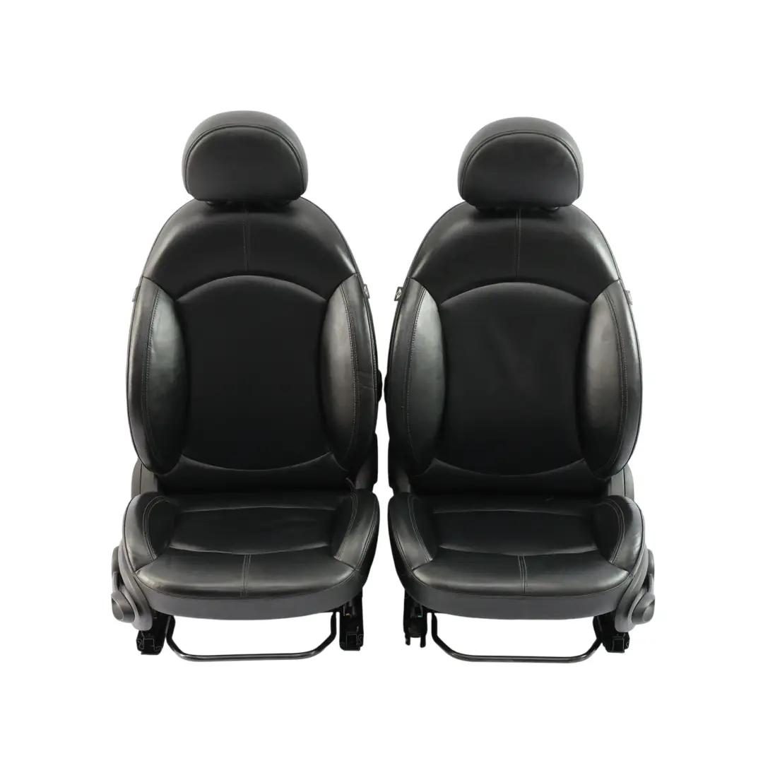 Beheizte Schwarze Leder Interieur Sitze vorne hinten für Mini R60 Countryman Sport mit Teilenummer 9806611 Mini R60 Countryman Sport Beheizte Schwarze Leder Interieur Sitze vorne hinten - SKU R60 Sport Black Leather Seats (T6E1) - Teilenummer 9806611