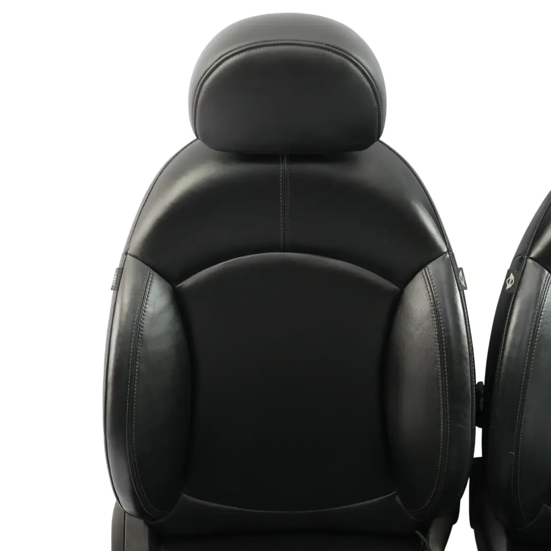 Cuero Negro con Calefaccion Asientos Delanteros Traseros para Mini R60 Sport con número de pieza 9806611 Mini R60 Sport Cuero Negro con Calefaccion Asientos Delanteros Traseros - SKU R60 Sport Black Leather Seats (T6E1) - Número de pieza 9806611