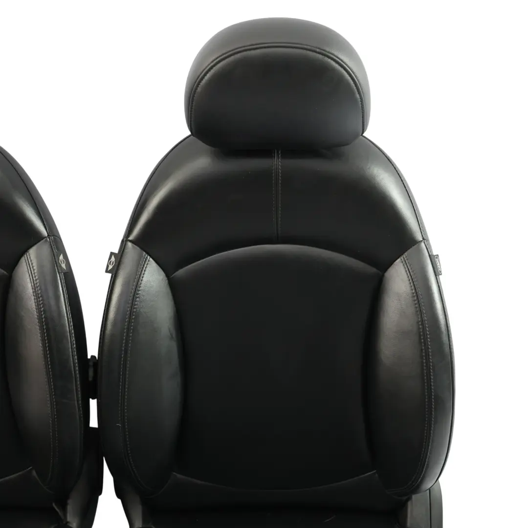Heated Black Leather Interior Seats Front Rear to Mini Cooper R60 Countryman Sport with Part number 9806611 Mini Cooper R60 Countryman Sport Heated Black Leather Interior Seats Front Rear - SKU R60 Sport Black Leather Seats (T6E1) - Part number 9806611