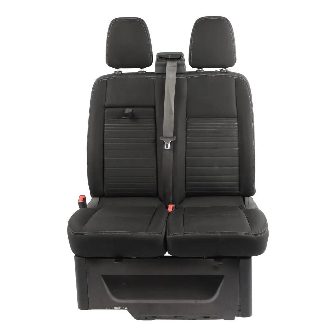 Ford Transit Custom Mk1 Front Double Seat Passenger Side Left N/S Cloth Grey