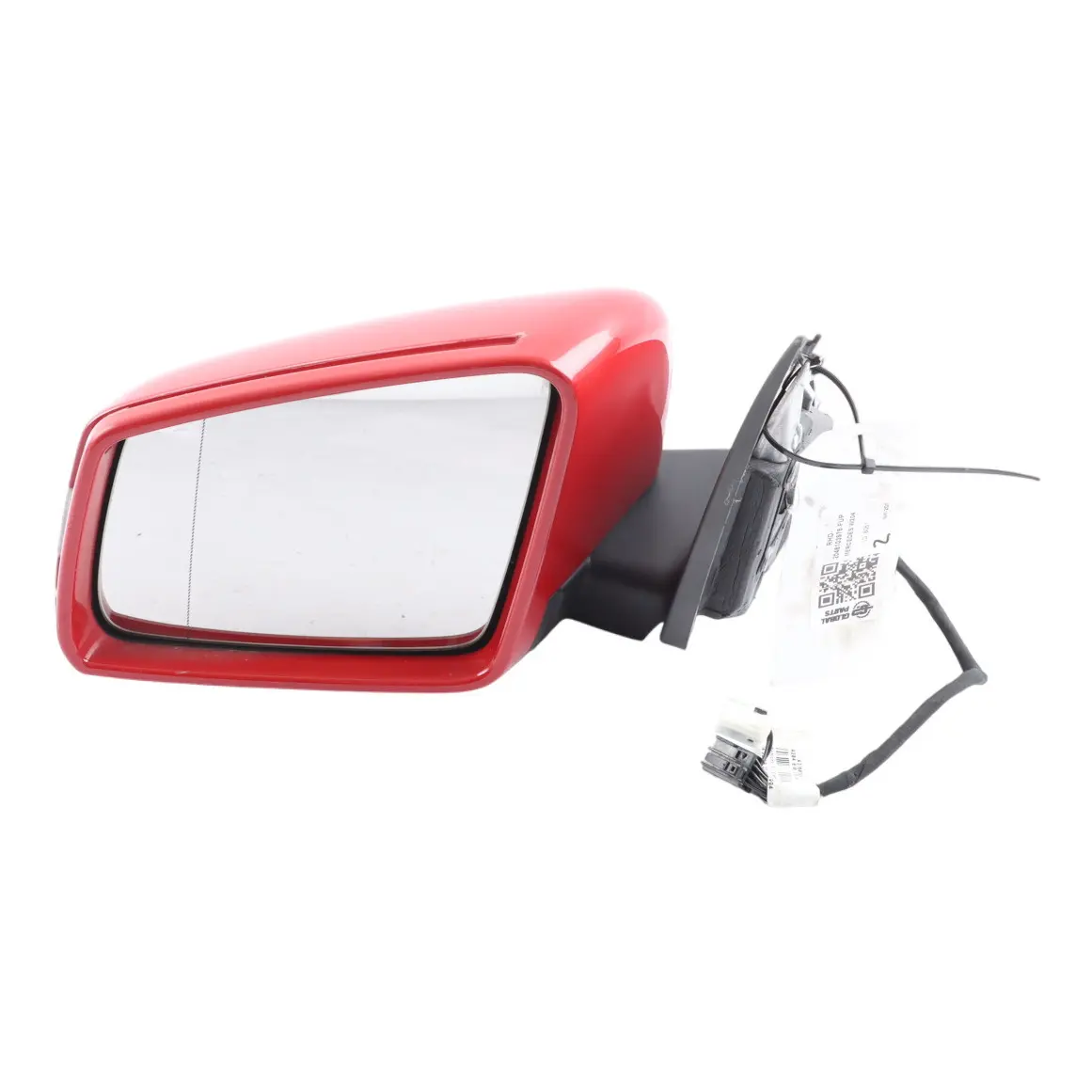 Mercedes W204 Door Wing Mirror Outside Left N/S Feueropal Fire Opal Red - 590