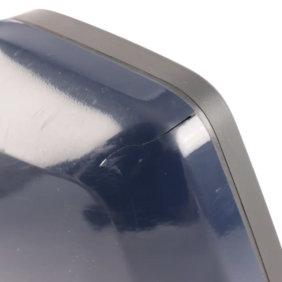 Ford Transit Custom Wing Mirror Cover Cap Casing Left N/S Blazer Blue - 687 - SKU RHD-2123055-BLB - Part number 2123055-BLB
